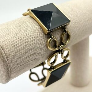 J. Crew Black Link Bracelet